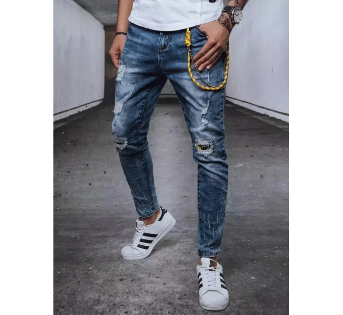 Pánské modré džínové kalhoty Dstreet model 21964700 - FashionStreet Pánské modré džínové kalhoty Dstreet model 21964700 - FashionStreet