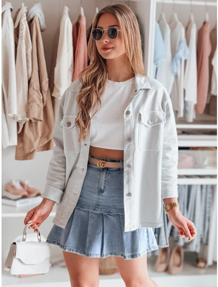 džínová mini sukně s volánky modrá Dstreet model 21987517 - FashionStreet