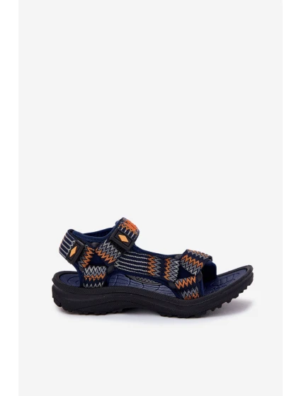 Detské sandále Lee Cooper LCW-25-34-3571K tmavomodré Detské sandále Lee Cooper LCW-25-34-3571K tmavomodré