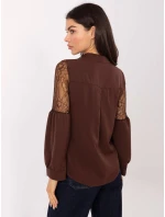 Koszula MI KS model 21768451 brązowy - FPrice Koszula MI KS model 21768451 brązowy - FPrice