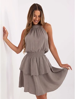 Šaty MI SK 92166.71P tmavo lila