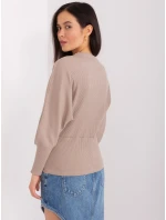 Bluzka RV BZ model 19034261 ciemny bezowy - FPrice