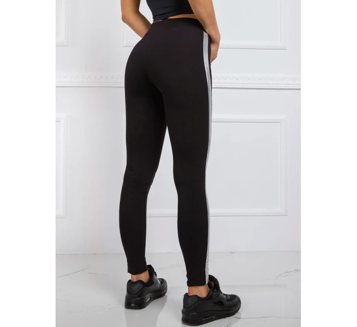 Legíny RV LG R4766.06 čierna a strieborná