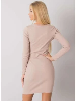 Šaty RV SK 5079 1.17P béžová Šaty RV SK 5079 1.17P béžová