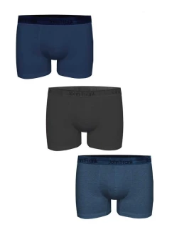 Pánske boxerky John Frank JF3BPBLONG01 3PACK