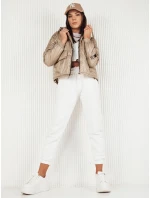 Dámská přechodná bunda camel Dstreet model 21972274 - FashionStreet Dámská přechodná bunda camel Dstreet model 21972274 - FashionStreet