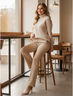 Dámský svetr béžový Dstreet model 21982754 - FashionStreet