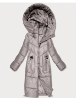 Zimowa kurtka do  jasny beżowy model 21721888 - S'WEST