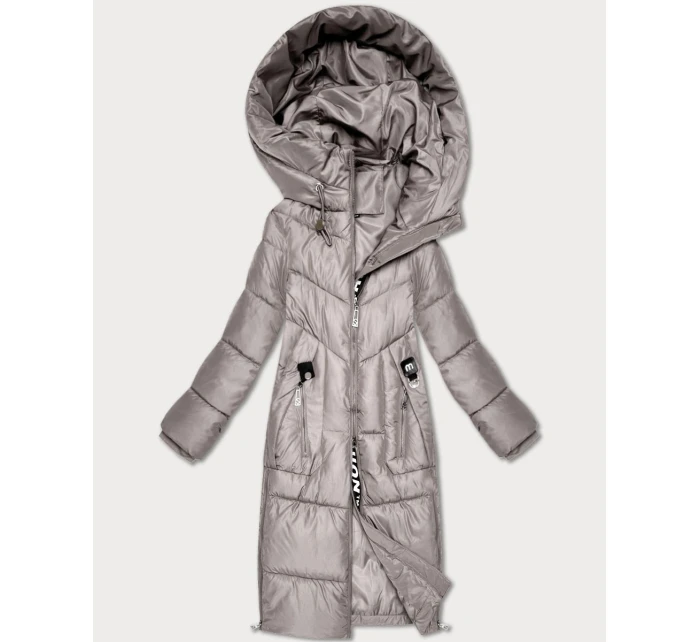 Zimowa kurtka do  jasny beżowy model 21721888 - S'WEST