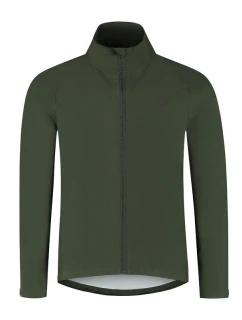 Rogelli ESSENTIAL bežecká bunda zelená 2XL