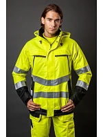 Padded Jacket Polstrovaná bezpečnostní bunda 64. hi vis model 22463291 - ProJob Padded Jacket Polstrovaná bezpečnostní bunda 64. hi vis model 22463291 - ProJob