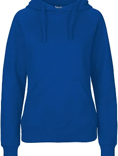 Neutral O 83101 Dámska mikina s kapucňou z bio bavlny 77.8311 royal