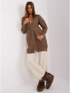 Cardigan BA SW 8009 1.84P hnedý