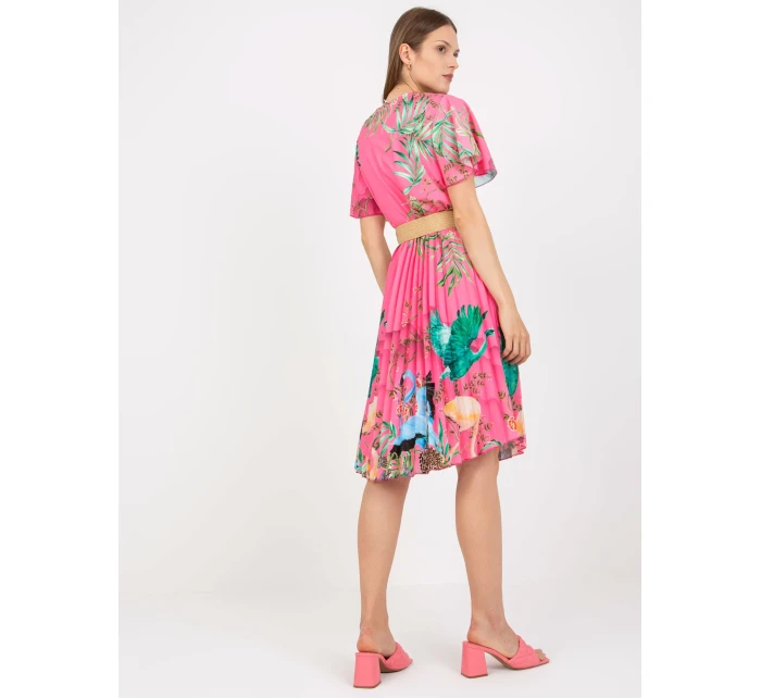 Šaty DHJ SK model 17445512 růžová - FPrice Šaty DHJ SK model 17445512 růžová - FPrice
