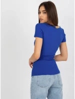 Tričko RV TS model 18385480 tmavě modrá - FPrice Tričko RV TS model 18385480 tmavě modrá - FPrice