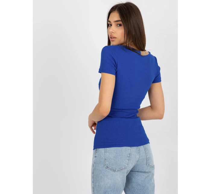 Tričko RV TS model 18385480 tmavě modrá - FPrice Tričko RV TS model 18385480 tmavě modrá - FPrice