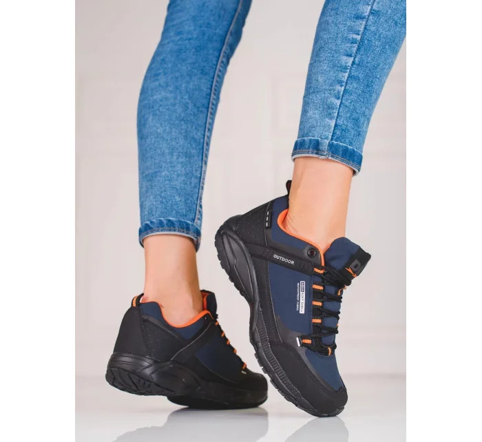 Dámske trekingové topánky I096N/OR - DK Dámske trekingové topánky I096N/OR - DK