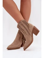 Topánky na podpätku model 224705 Step in style