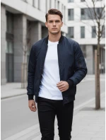 FashionStreet tmavomodrá pánska bunda bomber TX4424