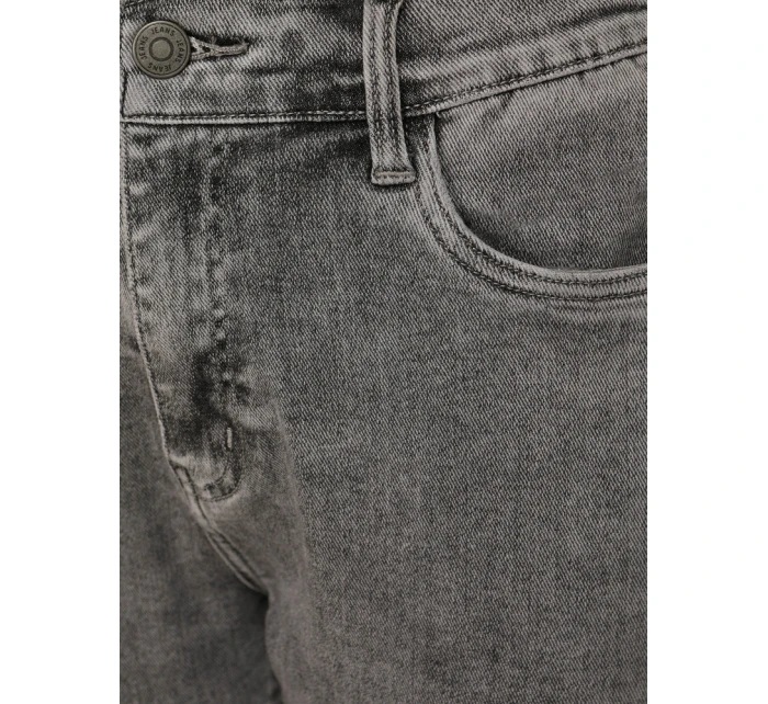 Dámske džínsy s vysokým pásom v štýle mom fit sivé FashionStreet UY2894