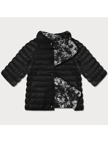 Dámska obojstranná bunda nadmernej veľkosti s 3/4 rukávmi Minority (M23-7010-1)