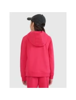 Dívčí mikina s kapucí model 22052507 - 4F Dívčí mikina s kapucí model 22052507 - 4F