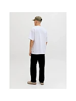Tričko Jack&Jones JJEBARRON TEE SS O-NECK NOOS 12298906 WHITE