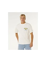 Koszulka męska model 22245275 Pro 26 Bell Logo Tee biała - Rip Curl Koszulka męska model 22245275 Pro 26 Bell Logo Tee biała - Rip Curl