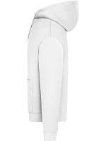Těžká unisex mikina s kapucí 02. white model 22460435 - Daiber
