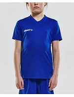 Craft Teamwear Squad Go Jersey Solid Jr Detské športové tričko s výstrihom do V 82.5582 bordová Craft Teamwear Squad Go Jersey Solid Jr Detské športové tričko s výstrihom do V 82.5582 bordová