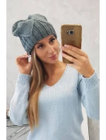 Dámska čiapka Liliana K375 tmavo šedá Dámska čiapka Liliana K375 tmavo šedá