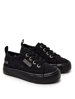 Trampki Ażurowe Big Star JJ374133 Czarne
