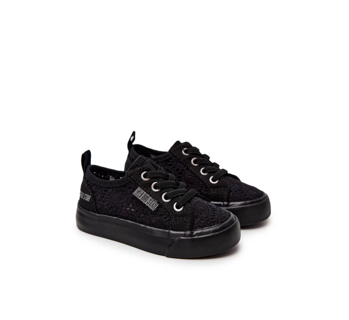 Trampki Ażurowe Big Star JJ374133 Czarne