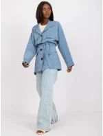 Dámsky kabát EM EN 5422.22P tmavo modrý