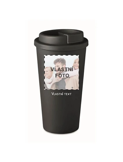 Personalizovaný cestovný termohrnček s fotografiou Personalizovaný cestovný termohrnček s fotografiou