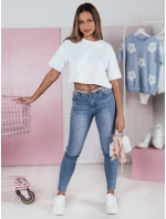 Dámské úzké džínové kalhoty Dstreet model 21983381 - FashionStreet Dámské úzké džínové kalhoty Dstreet model 21983381 - FashionStreet