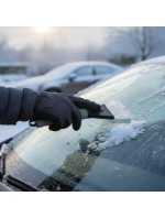 ŠKRABKA NA SKLO 25 CM DUNLOP SIVÁ