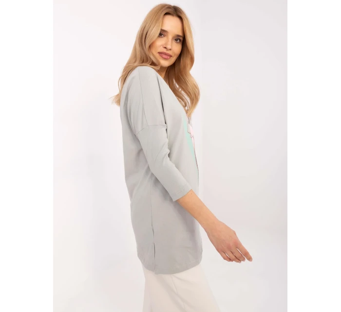 Blúzka CLM BZ 0035.93 sivá