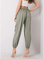 Nohavice TW SP BI 81858.69 v khaki farbe Nohavice TW SP BI 81858.69 v khaki farbe