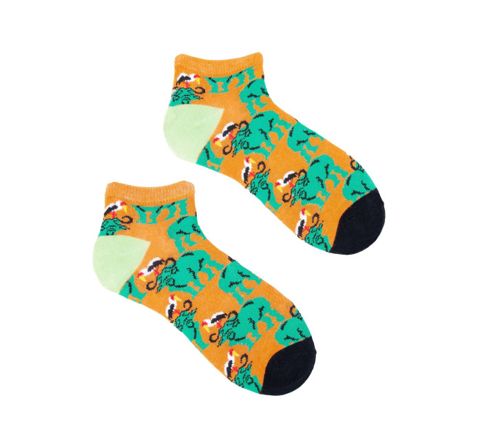 Yoclub Členkové vtipné bavlnené ponožky Vzory Farby SKS-0086U-B200 Viacfarebné