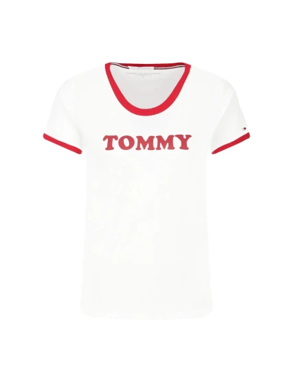 Dámske tričko s krátkym rukávom UW0UW01905-100 - Tommy Hilfiger