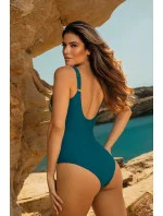 Dámské jednodílné plavky 4 zelené  model 21173161 - Self