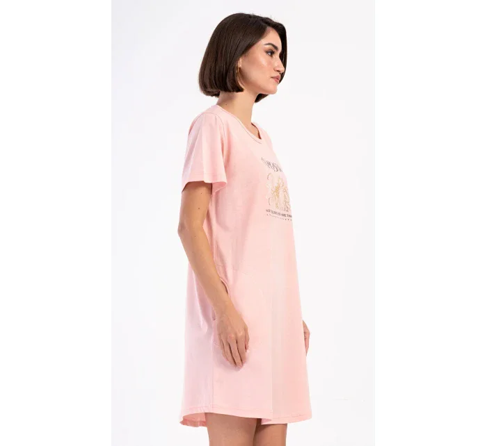 Dámske domáce šaty Michaela s krátkym rukávom Dámske domáce šaty Michaela s krátkym rukávom