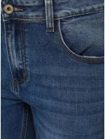 Pánske modré slim fit džínsy FashionStreet UX4475