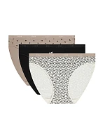 Dámske bavlnené nohavičky 3 ks DIM LES POCKETS COTTON SLIP 3x - DIM - biele Dámske bavlnené nohavičky 3 ks DIM LES POCKETS COTTON SLIP 3x - DIM - biele