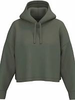 Kariban ProAct PA 396 Dámska mikina s kapucňou a skráteným strihom 20.P396 športová khaki