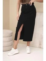 Dámske úzke džínsy s vysokým pásom a opaskom M.sara beige Dámske úzke džínsy s vysokým pásom a opaskom M.sara beige