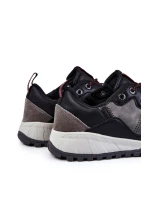 Męskie Klasyczne Buty Sportowe Memory Foam Big Star KK174271 Szare Męskie Klasyczne Buty Sportowe Memory Foam Big Star KK174271 Szare