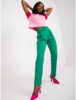 DHJ nohavice SP 12787.21X svetlo zelená