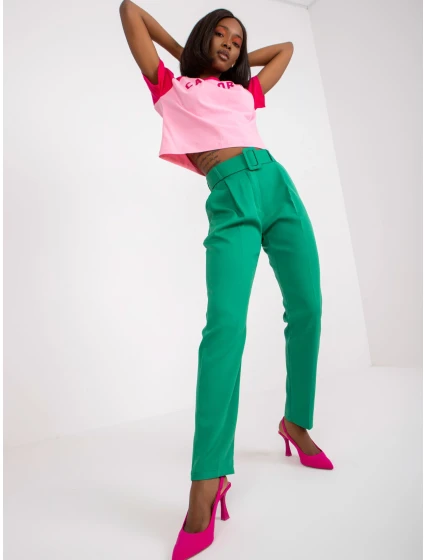 DHJ nohavice SP 12787.21X svetlo zelená